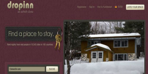 DroPinn Airbnb Clone