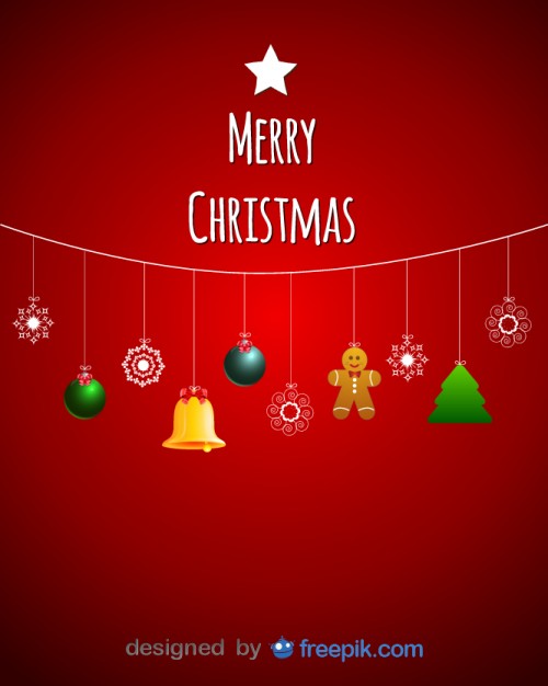 Free 35 Vector Christmas Cards Design | Orphicpixel