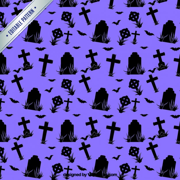 20 Free Vector Patterns for Spooky Halloween