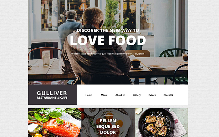 Cafe And Restaurant WP Theme 