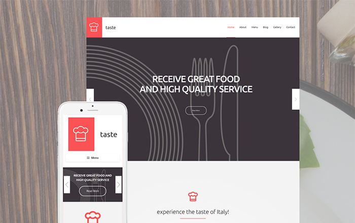 Catering WP Template 