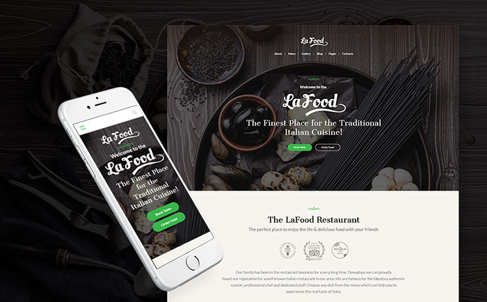 Cuisine WordPress Theme