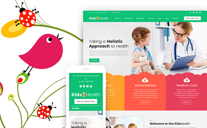 th - Kids Clinic WordPress Theme