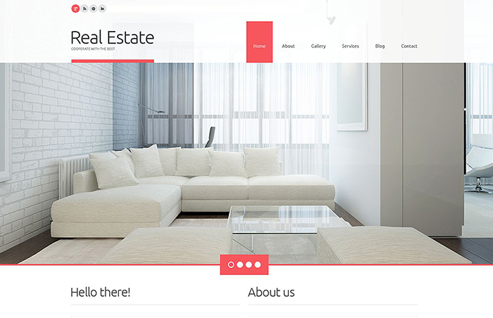 Real Estate Agency Responsive WordPress Theme