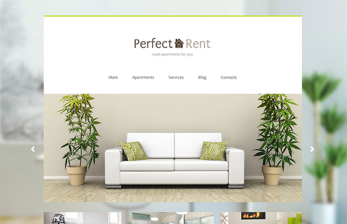 Apartment Rent WordPress Theme