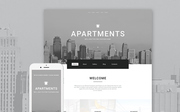 Real Estate Agency Responsive WordPress Theme