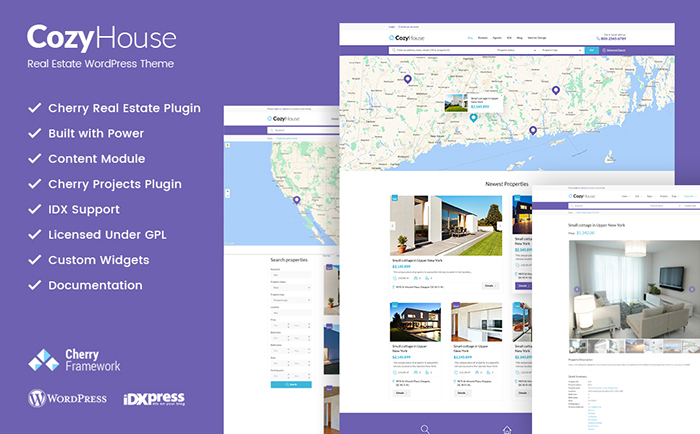 Real Estate Agent WP Theme